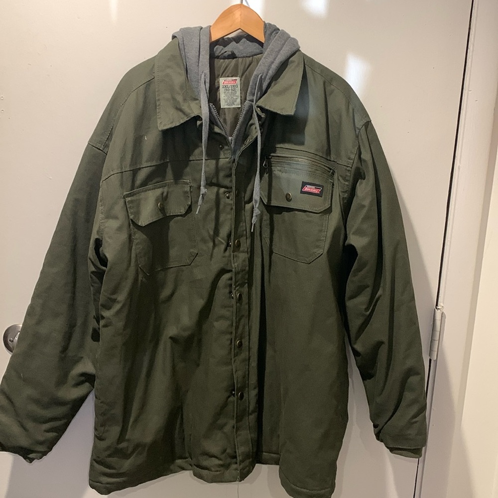 Dickies Duck Hooded Chore Coat Xl